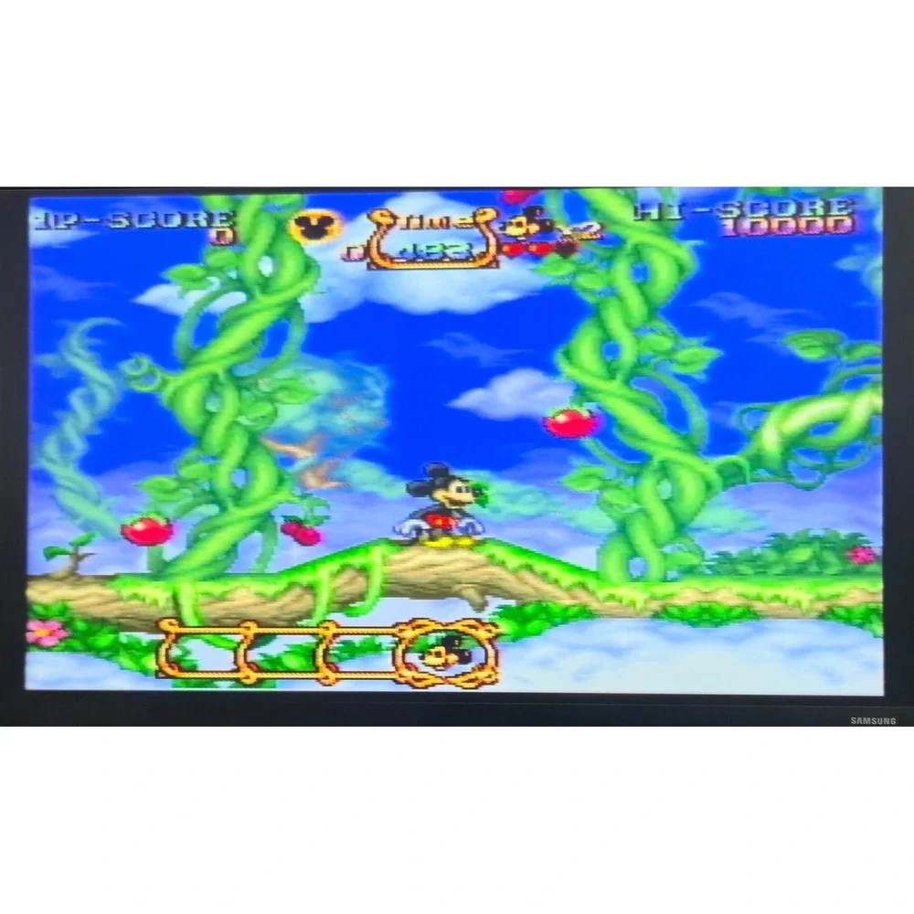 Capcom SNS-MI-USA The Magical Quest Starring Mickey Mouse Super Nintendo SNES